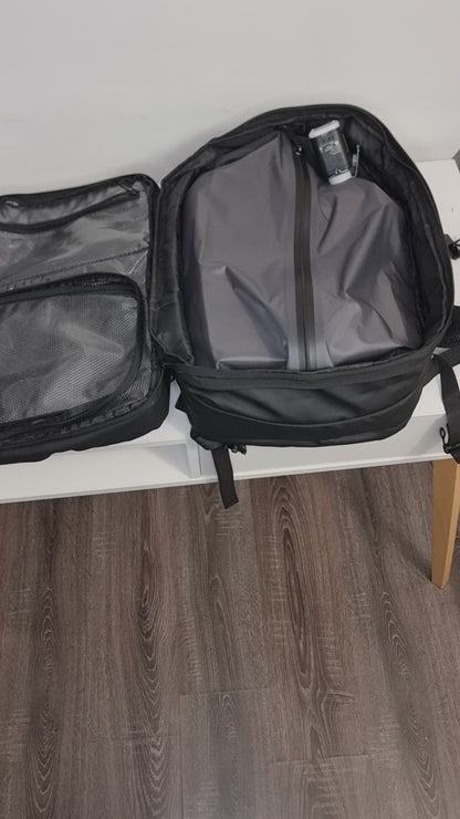 Sac à dos à compression sous vide